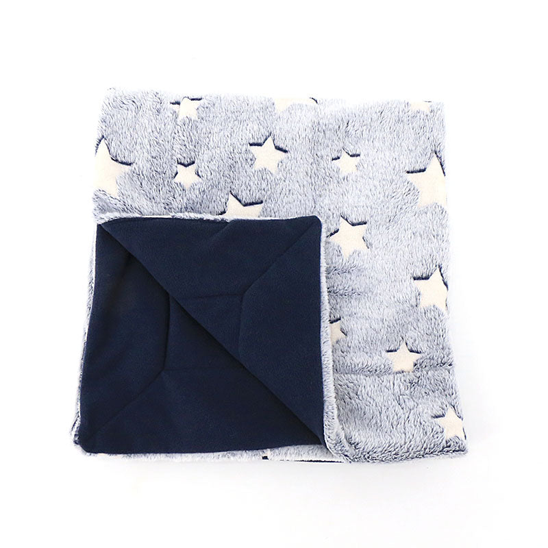 Couverture Étoiles Polaire Double face, brille dans le noir