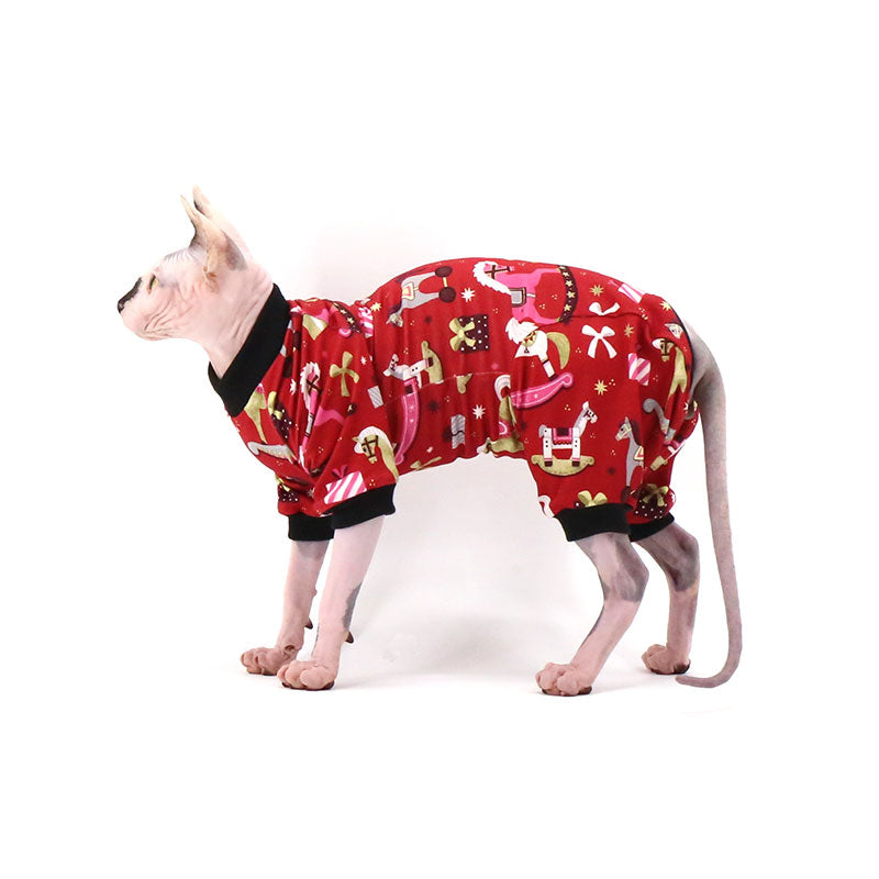 Combinaison pour chat, pyjama, cadeau de Noël, Polocats