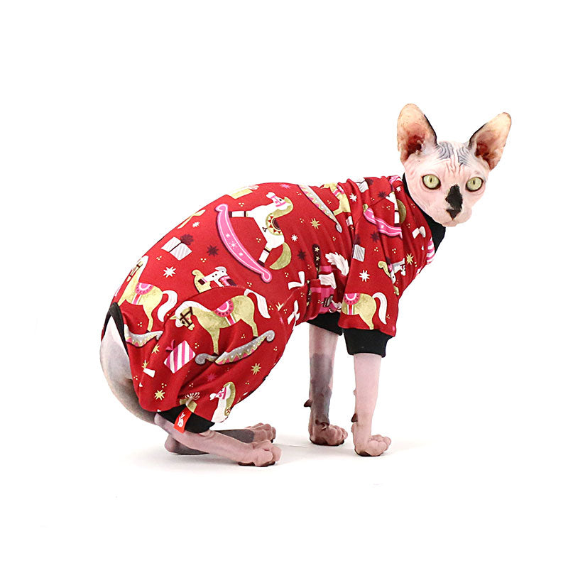 Combinaison pour chat, pyjama, cadeau de Noël, Polocats