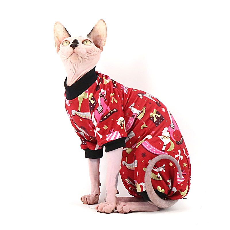 Combinaison pour chat, pyjama, cadeau de Noël, Polocats