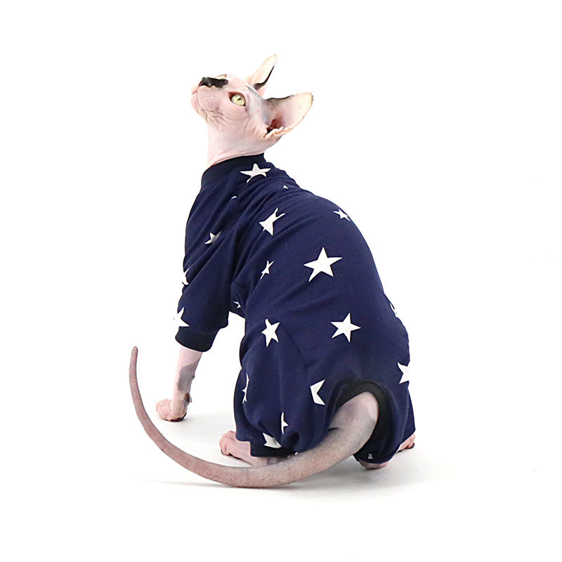 Combinaison pour chat, pyjama, Étoiles, Polocats