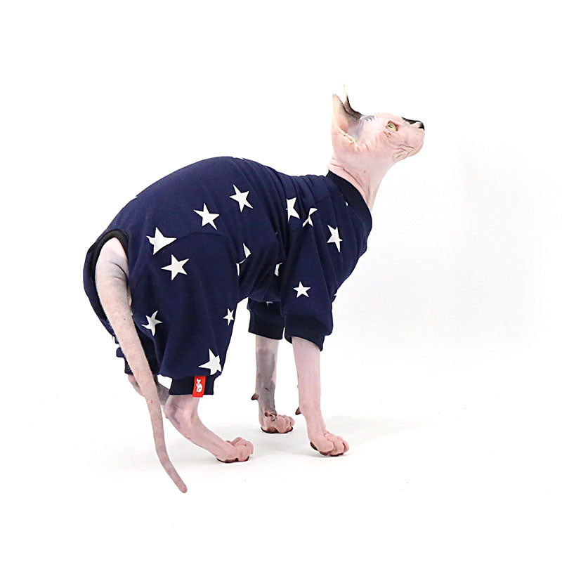 Combinaison pour chat, pyjama, Étoiles, Polocats