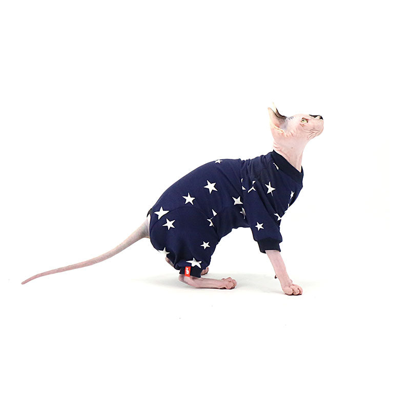 Combinaison pour chat, pyjama, Étoiles, Polocats