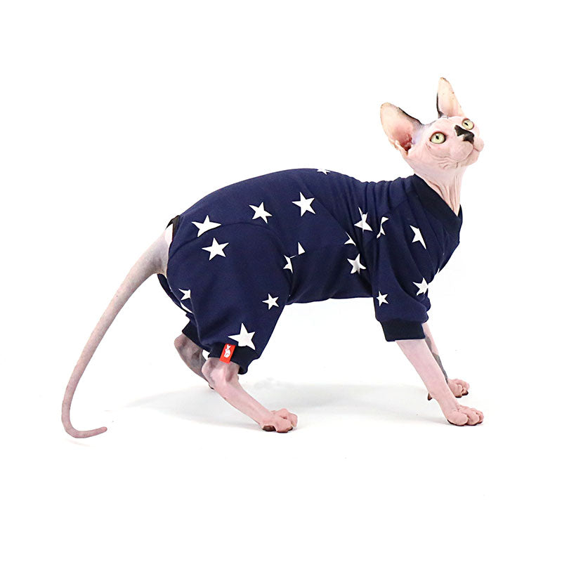 Combinaison pour chat, pyjama, Étoiles, Polocats