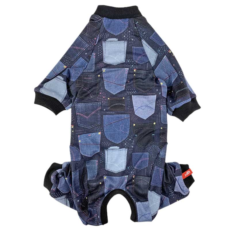 Combinaison, pyjama pour chat | Poches de jeans