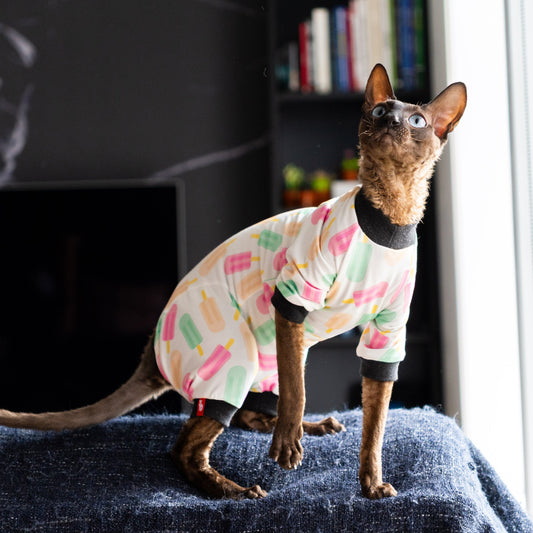 Combinaison, pyjama chat | Popsicles