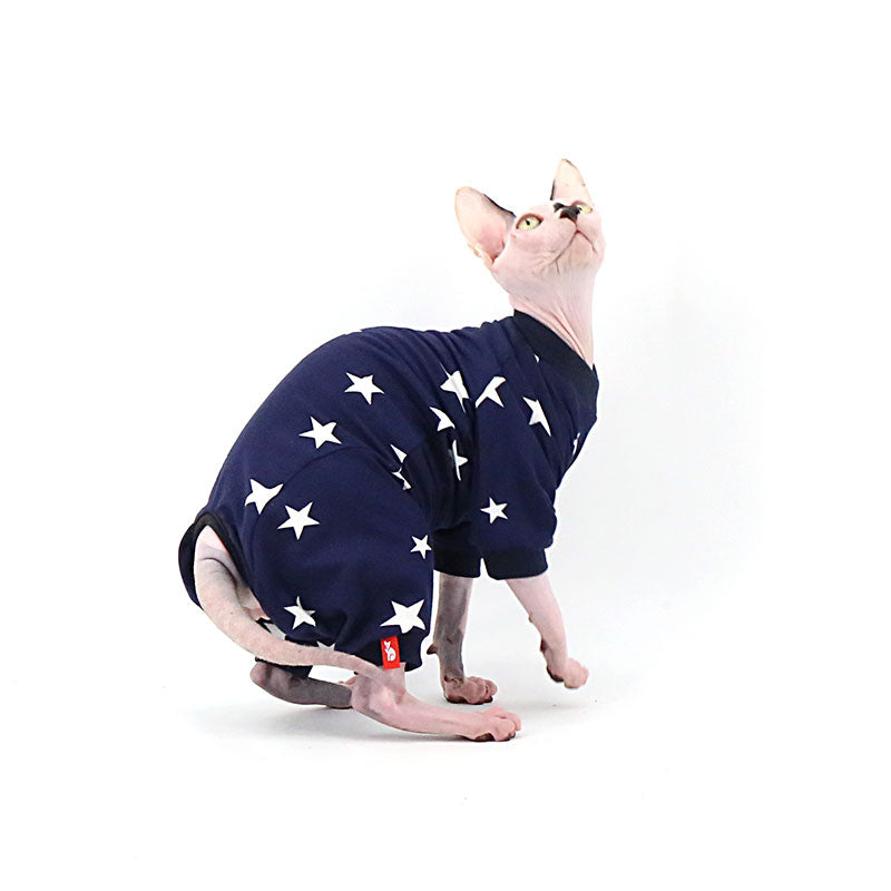 Combinaison pour chat, pyjama, Étoiles, Polocats