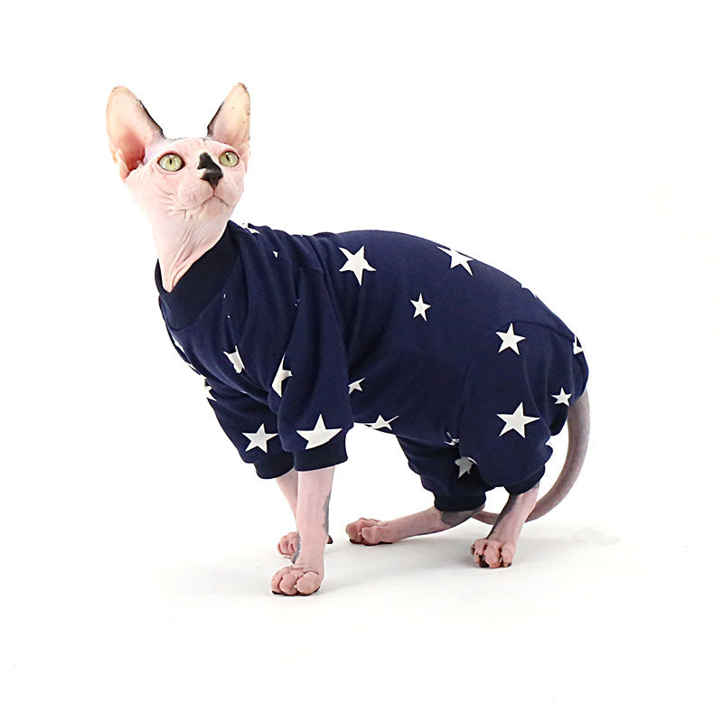 Combinaison pour chat, pyjama, Étoiles, Polocats